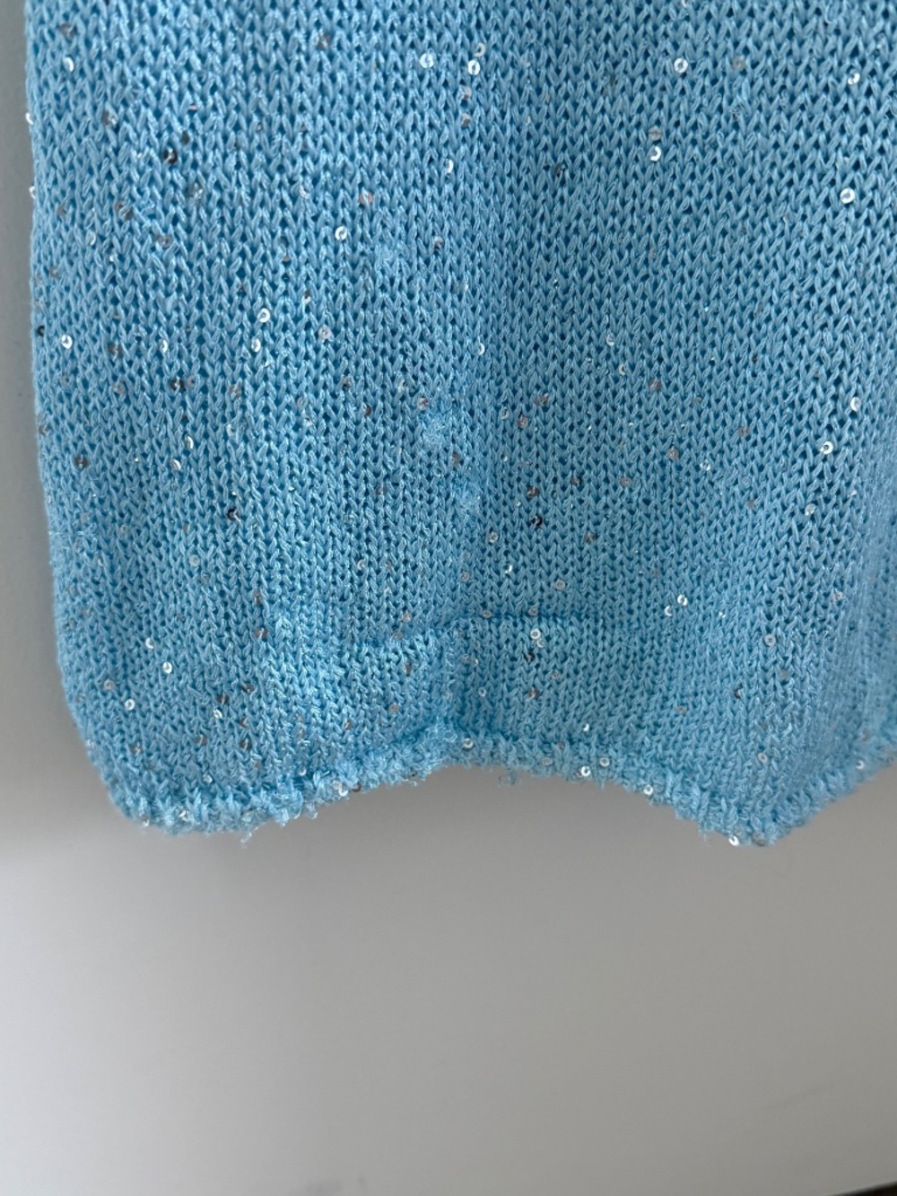 Asta Resort Ana Dress Baia Blue Sequin - Picture 5 of 5